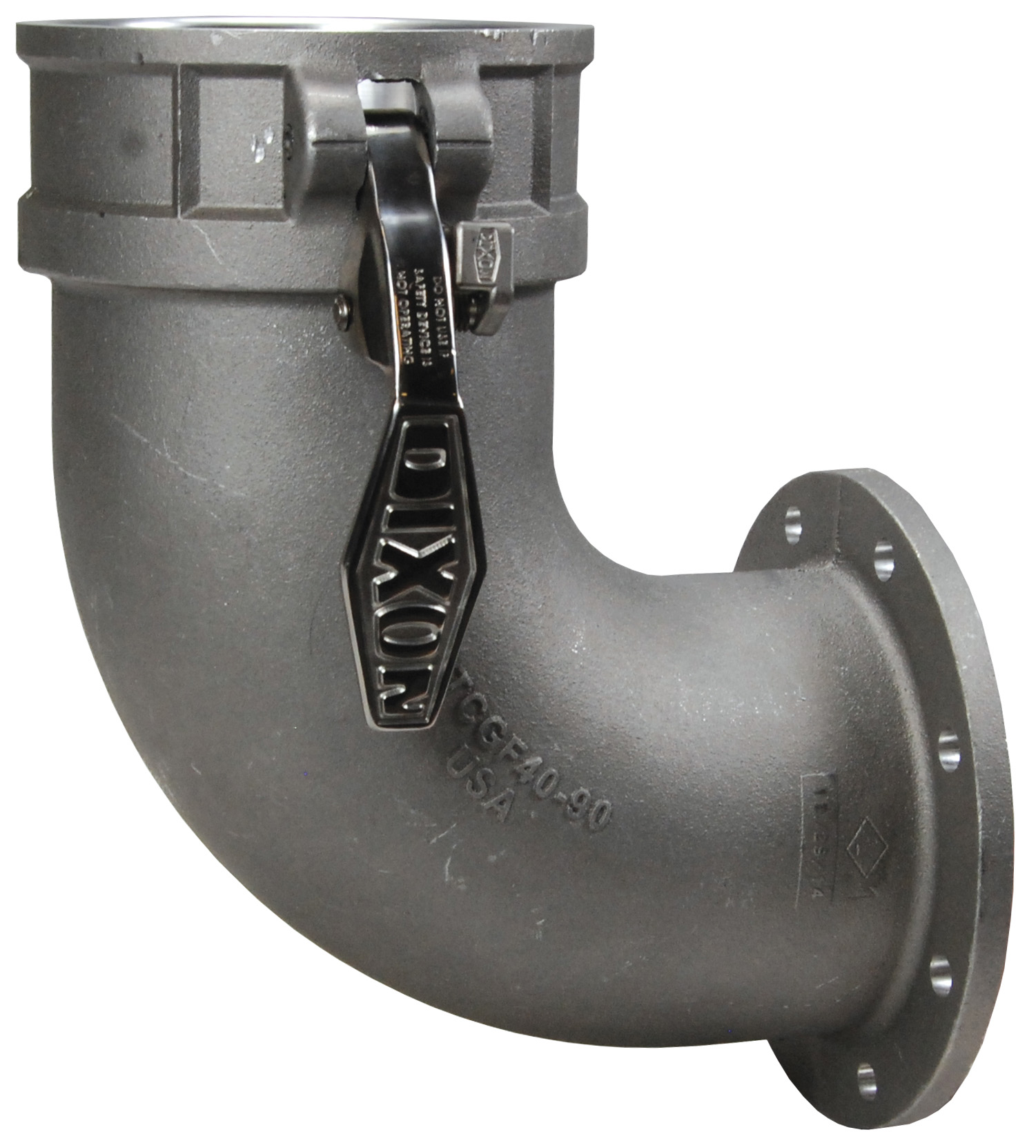RAILROAD TANK CAR CONNECTION TTMA FLANGE X BOSS-LOCK COUPLER